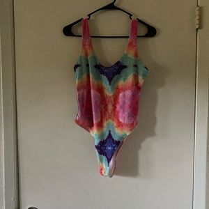 Forever, 21 large tie-dye bodysuit